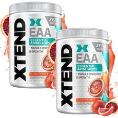 엑스텐드 EAA 에센셜 아미노산 파우더 블러드 오렌지 맛, 340g, 2개