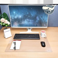 투명 데스크패드 큰 책상 보호 작업 공간 커버 투명 pvc 책상 받침 깔판 받침대 패드 매트 책상받침 탁자 책상패드+커머스커낵트Shop, 빠른배송