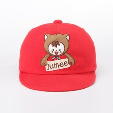 JUMEE 台灣製牛仔色日系可愛寶寶帽軟帽簷