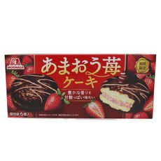 모리나가 아마오우 딸기 케이크 6개입, 186g, 1개