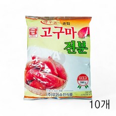 아주존 맷돌표 16퍼센트 고구마전분 500g X 10개, 1세트