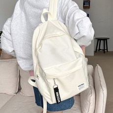 심플 학생가방 가벼운 데일리 캐주얼 책가방 틴버백팩