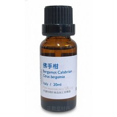 佛手柑精油 義大利, 1個, 20ml