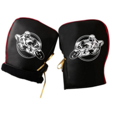 킹콩 오토바이 겨울용 슬림형 방한토시 킥보드 자전거 워머 핸들커버 장갑 방수 방풍 핸들토시, 고급슬림형토시