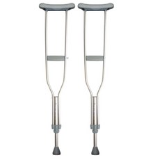 수술후 걷기 환자용 알루미늄 목발 보행보조기 재활용품 보행보조 반깁스환자 골절, 1개