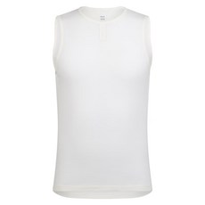 라파 남성용 메리노 라이트웨이트 베이스 레이어 - 슬리브리스 민소매 나시 화이트 186477