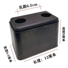 貨車專用防撞膠塊, 12釐米防撞塊送螺絲1塊
