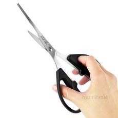 HM 게 속살가위 대게손질가위 꽃게집게절단도구 꽃게집게절단가위 게커팅가위, 블랙, 1개