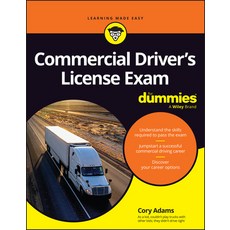 (영문도서)Commercial Driver's License Exam for Dummies Paperback, English, 9781394351589