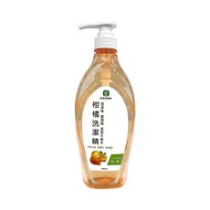 獅潭鄉農會 柑橘環保廚房清潔組：廚淨噴霧400ML, 1個, 柑橘洗碗精1000ML(柑橘洗潔精)