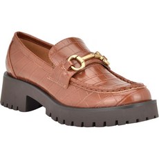 나인웨스트 여성 올마이 라운드 토 러그솔 로퍼 블랙 002