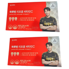 하루틴 리포좀 비타민C 1100mg 틴케이스, 90정, 2개