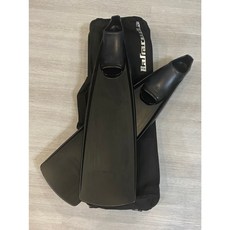 GULL BARRACUDA PRO 專業版 船潛 套腳式 長蛙 蛙鞋 含提袋, 黑色 PRO 硬 XL 28.5-29c