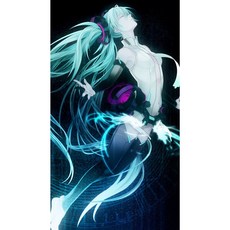 Yangzhou 3D 하츠네 애니메이션 십자수보석십자수 큐빅 DIY세트 집순이 집돌이 취미 태교십자수200011804474, 80x150