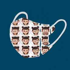 哪吒2魔童鬧海兒童口罩卡通動漫獨立包裝高顏值透氣可愛, 哪吒2【哪吒合集】適用3-12歲, 1個