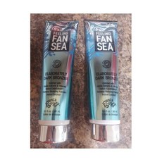 태닝 로션 크림 2 Bottles FIESTA SUN FEELING FAN SEA DARK 브론저 LOTION, 280ml