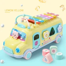 쿠쿠스토어 어린이 피아노 키보드 37 마이크와 다기능 전자 조기 교육 장난감, 02 yellow