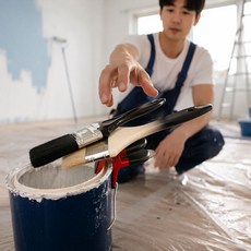 살림덕후 페인트 붓 거치대 브러시 셀프 페인트 도구 자석 홀더 보관대 브러쉬 거치대