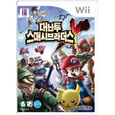 닌텐도WII 대난투 스매시브라더스X 한글판 풀박 중고