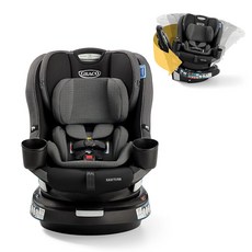 그라코 이지턴 360 2-in-1 회전 컨버터블 카시트 360도 영 용 후면 및 전면, Cyran, EasyTurn 360 2-in-1