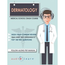 (영문도서) Dermatology - Medical School Crash Course Paperback, Independently Published, English, 9798610724119