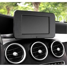 水轉印碳纖維 GPS 導航面板 框架 飾蓋 黏貼式 適用 16-21 X253 GLC300 GLC43