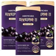 자보티카바 정 Jaboticaba, 3개, 120정