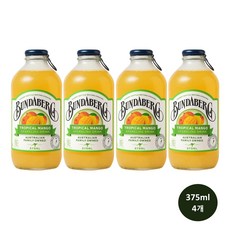 분다버그 트로피칼망고 375ml 4개세트, 4개