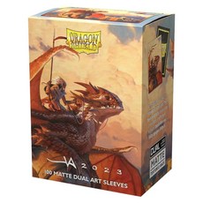 Dragon Shield | 매트 아트 슬리브 The Fallen 100 CT - 부드럽고 튼튼한 프리미엄 TCG 포켓몬 플레시 & 블러드 원피스 및 매직 더 개더링과 호환, The Adameer