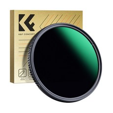K&F CONCEPT NANO-D Variable ND3-ND1000 가변필터 Japan AGC Glass, 1개