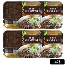 [홈쇼핑] 정성곳간 버섯 파불고기, 4개, 300g