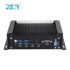 XCY 팬리스 IoT 산업용 미니 PC 인텔 코어 i5-1335U 2개 COM RS232 포트 LAN 8개 USB WiFi SIM 4G LTE 윈도, 01 8G RAM 512G SSD WiFi, 01 China Mainland, 05 i3-10110U DDR4