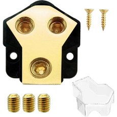 KCT 024 게이지에서 48 게이지로 출력되는 2방향 앰프 전원 분배 블록 차량 오디오 분배기