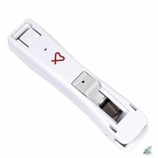 더캔바 날크립기계 중 자동장전 S-1 40매 115X15X25mm 문서집게핀