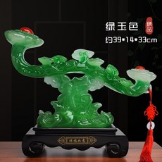 擺件如意現代中式, 1件, 翠玉色:如圖所示