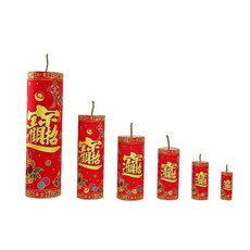 洋洋小品 新春絨布大立炮坐炮組 桃園中壢春聯批發 開運招財 新居送禮 絨布立炮, 1個