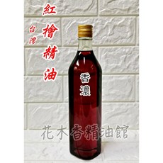 台灣紅檜精油 (味濃) 500ml - 柴燒紅檜精油, 1個, (柴燒)紅檜500ml*1瓶