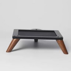 스피커 스탠드 브라켓 B&W Zeppelin 감소 진동 6/5/4세대 호환, C. 실용신안과 디자인을 출원하였습니다., A. 높이 65의 검은 호두 다리가 있는 비행선 56스