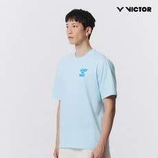 빅터 아울렛 오버핏 반팔 티셔츠 VT25CTO203U 배드민턴 탁구 스쿼시 스포츠웨어