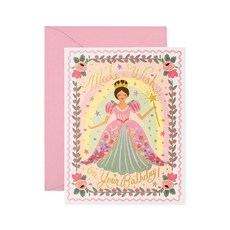 라이플페이퍼 Princess Birthday Card 생일 카드, 단품, 단품