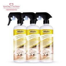 GBPH好寶貝 狗狗防標記驅避劑 汪汪專用忌避劑500mlX3 解決狗狗亂尿尿佔地盤困擾, 1個