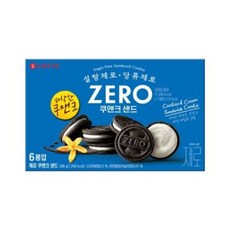 롯데제과 롯데 제로쿠앤크샌드 288g 패키지 랜덤 발송, 단일구성