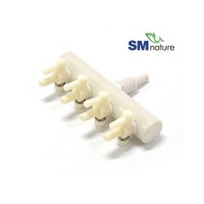 SM 플라스틱 에어조절 분지 [4구], 1개