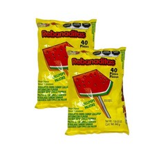과일 후루츠 Snack Pop 베로 레바나디타스리산디아 수박 약 40개입 2팩 식품, 640g