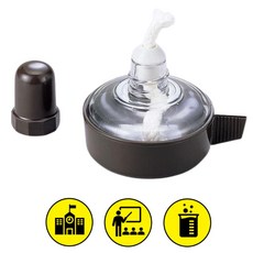 플라스틱받침대 유리 알콜램프 과학실험기구 학교 어린이 실습 수업