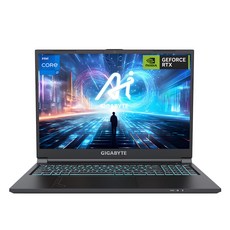 기가바이트 2024 게이밍 G6 16 코어i7 인텔 13세대 지포스 RTX 4050, Iron Gray, 1TB, 16GB, Free DOS, G6-MF-H2KR