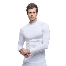 GearX 男款夏季長袖圓領涼感打底衣