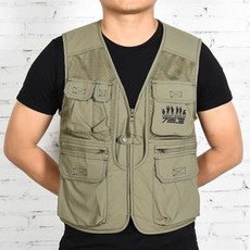 726ARMYFANS 多口袋速乾透氣網背心 附收納袋 釣魚/工作/攝影/登山/露營