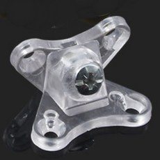 커넥터 코너 파이프 피팅 PVC 테이블 조립 투명 철물 DIY