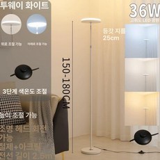 무드등 스탠드 침실 서재 조명 인테리어 심플 독서등, 23.듀얼용 텔레스코픽 36W 3 밝기조절 발판스위치